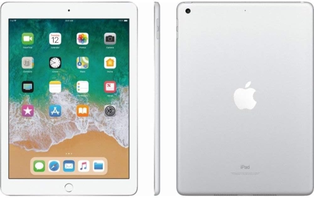 Apple iPad 6 9.7" MR7K2LL/A w/128GB & WiFi Only (Silver) - Refurbished 2