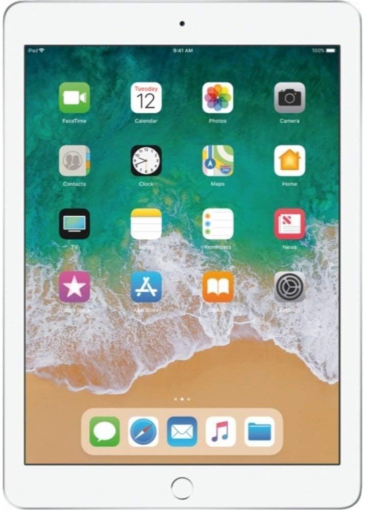 Apple iPad 6 9.7" MR7K2LL/A w/128GB & WiFi Only (Silver) - Refurbished 3 Apple iPad 6 9.7" MR7K2LL/A w/128GB & WiFi Only (Silver) - Refurbished - Image 3
