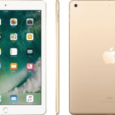 Apple iPad 5th Gen 9.7" MPGT2LL/A w/32GB & WiFi (Gold/Etching) - Refurbished