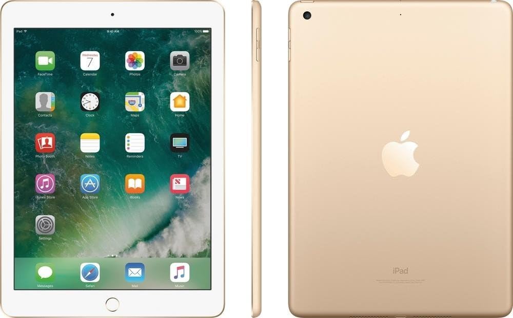 Apple iPad 5th Gen 9.7" MPGT2LL/A w/32GB & WiFi (Gold/Etching) - Refurbished 2