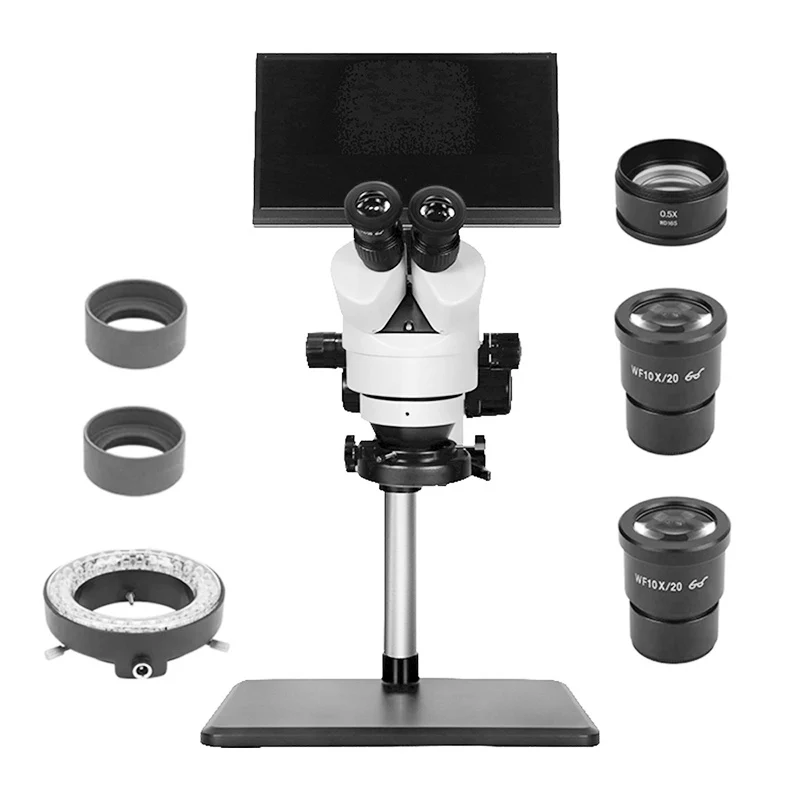 Digital Trinocular Stereo Microscope HH-MH03B 1