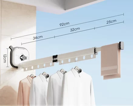 Retractable Clothes Drying Rack 6