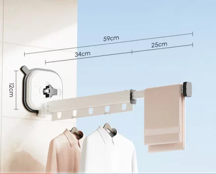 Retractable Clothes Drying Rack 5