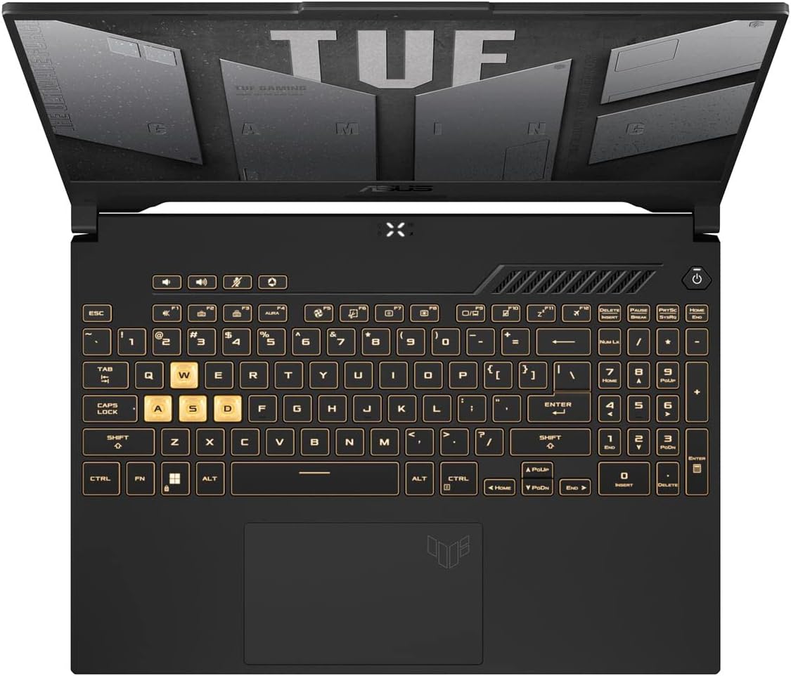 ASUS TUF Gaming F15 (2022) Gaming Laptop, 15.6” FHD 144Hz Display, GeForce RTX 3050, Intel Core i5-12500H, 16GB DDR4, 512GB PCIe SSD, Wi-Fi 6, Windows 11, FX507ZC-ES53,Mecha Gray 9 ASUS TUF Gaming F15 (2022) Gaming Laptop, 15.6” FHD 144Hz Display, GeForce RTX 3050, Intel Core i5-12500H, 16GB DDR4, 512GB PCIe SSD, Wi-Fi 6, Windows 11, FX507ZC-ES53,Mecha Gray - Image 9