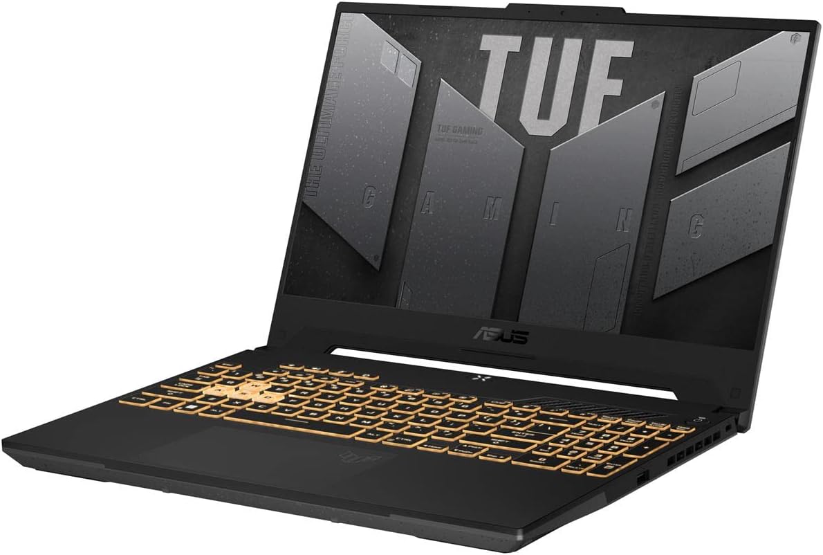 ASUS TUF Gaming F15 (2022) Gaming Laptop, 15.6” FHD 144Hz Display, GeForce RTX 3050, Intel Core i5-12500H, 16GB DDR4, 512GB PCIe SSD, Wi-Fi 6, Windows 11, FX507ZC-ES53,Mecha Gray 6 ASUS TUF Gaming F15 (2022) Gaming Laptop, 15.6” FHD 144Hz Display, GeForce RTX 3050, Intel Core i5-12500H, 16GB DDR4, 512GB PCIe SSD, Wi-Fi 6, Windows 11, FX507ZC-ES53,Mecha Gray - Image 6