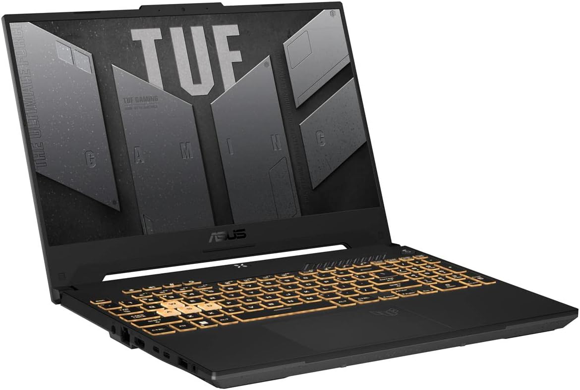 ASUS TUF Gaming F15 (2022) Gaming Laptop, 15.6” FHD 144Hz Display, GeForce RTX 3050, Intel Core i5-12500H, 16GB DDR4, 512GB PCIe SSD, Wi-Fi 6, Windows 11, FX507ZC-ES53,Mecha Gray 7 ASUS TUF Gaming F15 (2022) Gaming Laptop, 15.6” FHD 144Hz Display, GeForce RTX 3050, Intel Core i5-12500H, 16GB DDR4, 512GB PCIe SSD, Wi-Fi 6, Windows 11, FX507ZC-ES53,Mecha Gray - Image 7