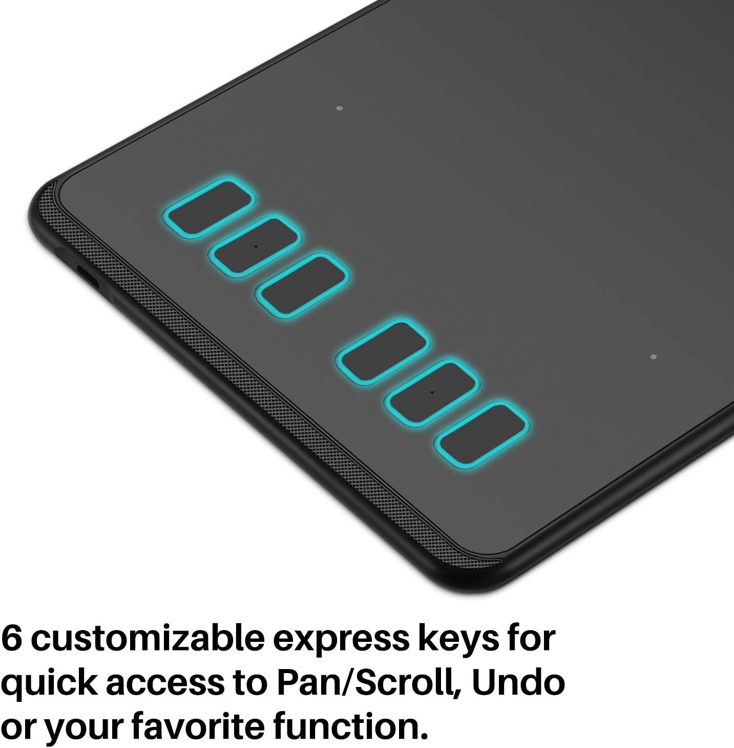 HUION Inspiroy H640P Drawing Tablet, 6x4 inch Art Tablet with Battery-Free Stylus, 8192 Pen Pressure, 6 Hot Keys, Graphics Tablet for Drawing, Writing, Design, Teaching, Work with Mac, PC & Mobile 3 HUION Inspiroy H640P Drawing Tablet, 6x4 inch Art Tablet with Battery-Free Stylus, 8192 Pen Pressure, 6 Hot Keys, Graphics Tablet for Drawing, Writing, Design, Teaching, Work with Mac, PC & Mobile - Image 3