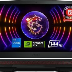 MSI Thin GF63 15.6" 144Hz Gaming Laptop: 12th Gen Intel Core i7, NVIDIA GeForce RTX 4050, 16GB DDR4, 512GB NVMe SSD, Type-C, Cooler Boost 5, Win11 Home: Black 12VE-066US