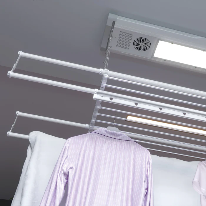Foxydry Air: Remote Controlled, Adjustable Ceiling Electric Drying Rack 13 Foxydry Air: Remote Controlled, Adjustable Ceiling Electric Drying Rack - Image 13