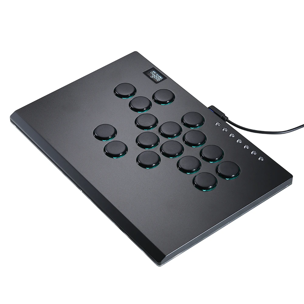 Haute42 Aluminium Alloy joystick Arcade Hitbox Leverless Controller Controle Arcade For PC/ Ps4 / ps5/Steam Fightstick Hitbox 1