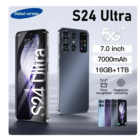 2024 new s24 Ultra smartphone 5g original 7.0 inch mobile phones 16GB+1TB global smartphone android13 free shiping cell phones 2