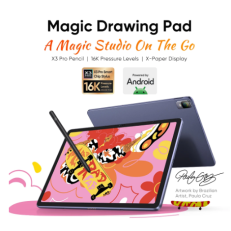 XPPen Magic Drawing Pad 12.2 inch Tablet Android 8GB/256GB 8000mAh with X3 Pro Pencil (16K Pressure/No Charging) Graphics Tablet