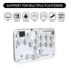 Haute42 Gamerfinger Hitbox Controller Arcade Joystick Street Fight Stick Arcade For PC /Ps3/ Ps4 /Switch Mini Hitbox Keyboard