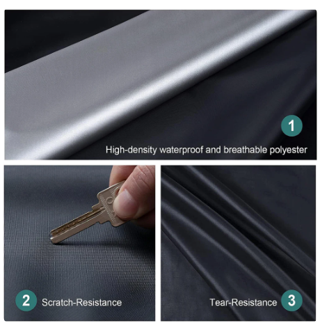 Kayme Universal Full Car Covers Outdoor Waterproof Sun Rain Snow UV Protectio Fit SUV/Sedan/Hatchback 14 Kayme Universal Full Car Covers Outdoor Waterproof Sun Rain Snow UV Protectio Fit SUV/Sedan/Hatchback - Image 14