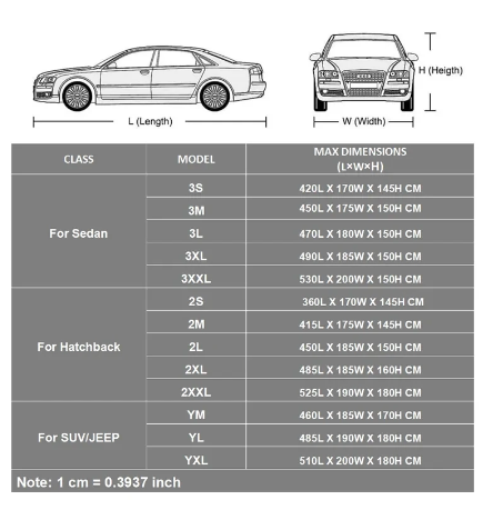 Kayme Universal Full Car Covers Outdoor Waterproof Sun Rain Snow UV Protectio Fit SUV/Sedan/Hatchback 16 Kayme Universal Full Car Covers Outdoor Waterproof Sun Rain Snow UV Protectio Fit SUV/Sedan/Hatchback - Image 16