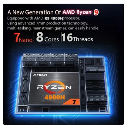 2024 MAX 64GB RAM 2TB SSD Metal Gaming Laptop 15.6 Inch IPS Screen Intel AMD Ryzen 9 4900H Notebook RJ45 Windows 10 11 Pro 2 2024 MAX 64GB RAM 2TB SSD Metal Gaming Laptop 15.6 Inch IPS Screen Intel AMD Ryzen 9 4900H Notebook RJ45 Windows 10 11 Pro - Image 2