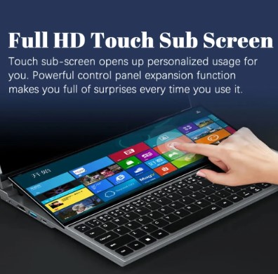 Dual Screen Gaming Laptops 16 Inch LCD Screen + 14 Inch Touch Screen Intel Core I7-10750H Notebook Computer 2 Dual Screen Gaming Laptops 16 Inch LCD Screen + 14 Inch Touch Screen Intel Core I7-10750H Notebook Computer - Image 2