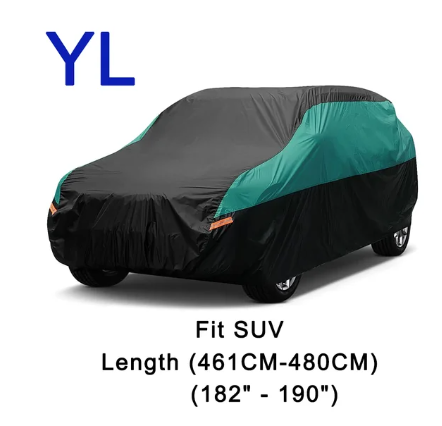 Kayme Universal Full Car Covers Outdoor Waterproof Sun Rain Snow UV Protectio Fit SUV/Sedan/Hatchback 3 Kayme Universal Full Car Covers Outdoor Waterproof Sun Rain Snow UV Protectio Fit SUV/Sedan/Hatchback - Image 3