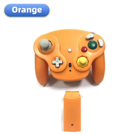 5 Colors Wireless Gamepad Controller for NGC game console with 2.4G Adapter Gamepads Joystick for GameCube Video Game Console 4 5 Colors Wireless Gamepad Controller for NGC game console with 2.4G Adapter Gamepads Joystick for GameCube Video Game Console - Image 4