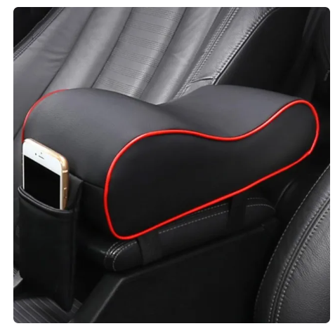 PU Leather Car Armrest Box Pad Cushion Auto Center Console Arm Rest Seat Box Heightening Soft Pad Hand Support with Storage Bags 4 PU Leather Car Armrest Box Pad Cushion Auto Center Console Arm Rest Seat Box Heightening Soft Pad Hand Support with Storage Bags - Image 4