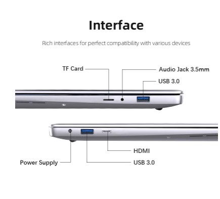 2024 New Laptop Computer Windows 11 20GB RAM 1TB SSD Intel CORE i7 7500U Laptop 14.1" 1920*1080 Resolution Office Study Computer 4 2024 New Laptop Computer Windows 11 20GB RAM 1TB SSD Intel CORE i7 7500U Laptop 14.1" 1920*1080 Resolution Office Study Computer - Image 4