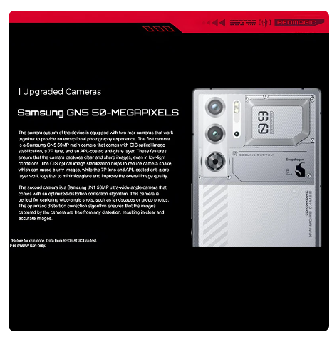 RedMagic 9 Pro Global Version 5G Phone 6.8" Q9+ Full Flat FHD+Gaming Phone Snapdragon 8 Gen 3 6500mAh 80W Charge 50MP NFC 5 RedMagic 9 Pro Global Version 5G Phone 6.8" Q9+ Full Flat FHD+Gaming Phone Snapdragon 8 Gen 3 6500mAh 80W Charge 50MP NFC - Image 5