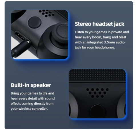 Controller for PS4 Slim Pro Joystick Gamepad Dual Vibration Wireless Bluetooth Joypad For PlayStation 4 Joypad PC/IOS/Android 5 Controller for PS4 Slim Pro Joystick Gamepad Dual Vibration Wireless Bluetooth Joypad For PlayStation 4 Joypad PC/IOS/Android - Image 5