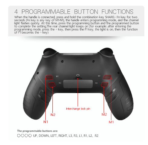 Controller For PS4 PS3 PS Playstation 4 3 PC Control Wireless Bluetooth Mobile Android TV Gamepad Gaming Game Pad Joystick Phone 8 Controller For PS4 PS3 PS Playstation 4 3 PC Control Wireless Bluetooth Mobile Android TV Gamepad Gaming Game Pad Joystick Phone - Image 8