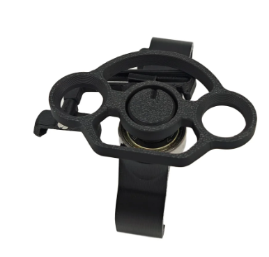 Mini 3D Printing Steering Wheel For PS5 And PS5 Slim Game Controller Auxiliary Replacement Accessories Black 5 Mini 3D Printing Steering Wheel For PS5 And PS5 Slim Game Controller Auxiliary Replacement Accessories Black - Image 5