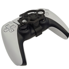 Mini 3D Printing Steering Wheel For PS5 And PS5 Slim Game Controller Auxiliary Replacement Accessories Black