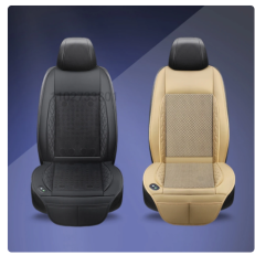 DC 12V Cooling Car Seat Cushion Summer Cool Blowing With Massage Seat Covers Ventilation Automatic Switch Seat Car Accessories