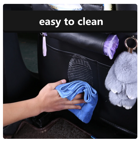 2024 New Car Seat back Storage Organizer Bag Universal PU Leather Multifunction Storage Box Stowing Tidying Pocket Auto Styling 6 2024 New Car Seat back Storage Organizer Bag Universal PU Leather Multifunction Storage Box Stowing Tidying Pocket Auto Styling - Image 6