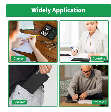 Writing Tablet Drawing Board Graffiti Sketchpad 6.5inch Lcd Handwriting Blackboard magic drawing board and Scientific Calculator 5 Writing Tablet Drawing Board Graffiti Sketchpad 6.5inch Lcd Handwriting Blackboard magic drawing board and Scientific Calculator - Image 5