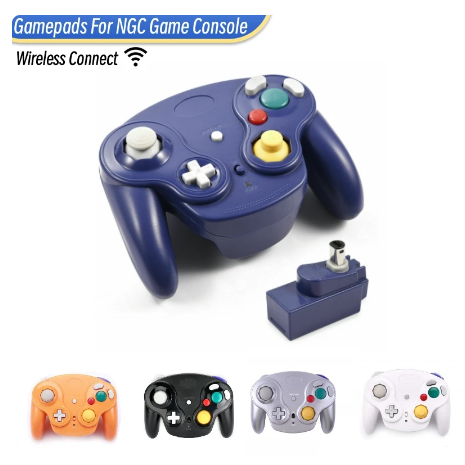 5 Colors Wireless Gamepad Controller for NGC game console with 2.4G Adapter Gamepads Joystick for GameCube Video Game Console 7 5 Colors Wireless Gamepad Controller for NGC game console with 2.4G Adapter Gamepads Joystick for GameCube Video Game Console - Image 7