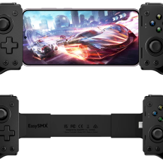 EasySMX M10 Type C Mobile Gamepad Controller for iPhone 15 Android Phone Xbox Game Pass Stem with Hall Effect Trigger Joystick