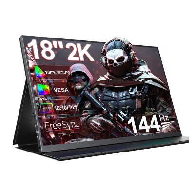 UPERFECT UGame B118 2K 144Hz Portable Gaming Monitor 100% DCI-P3 FreeSync HDR Computer Display HDMI USB C IPS Screen for Laptop 1 UPERFECT UGame B118 2K 144Hz Portable Gaming Monitor 100% DCI-P3 FreeSync HDR Computer Display HDMI USB C IPS Screen for Laptop