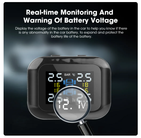 Car TPMS Cigarette Lighter Wireless Universal TPMS USB Digital tpms Tire Pressure Alarm System 4 External Internal Sensor 7 Car TPMS Cigarette Lighter Wireless Universal TPMS USB Digital tpms Tire Pressure Alarm System 4 External Internal Sensor - Image 7