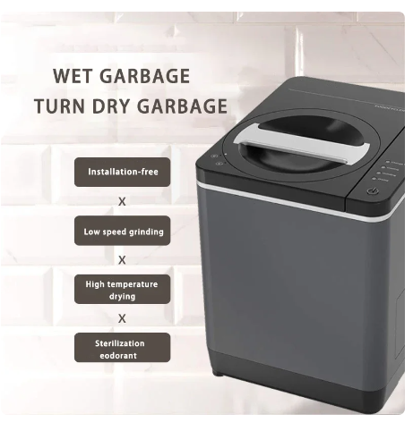 Kitchen Waste Machine Kitchen Food Crusher Processor Drying Fertilizer Waste Processor 7 Kitchen Waste Machine Kitchen Food Crusher Processor Drying Fertilizer Waste Processor - Image 7