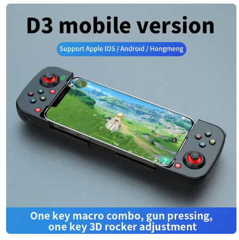 Wireless BT 5.0 Stretchable Game Controller For Mobile Phone Android IOS Gamepad Joystick Eat Chicken Gamepad for PS4 Switch PC 8 Wireless BT 5.0 Stretchable Game Controller For Mobile Phone Android IOS Gamepad Joystick Eat Chicken Gamepad for PS4 Switch PC - Image 8