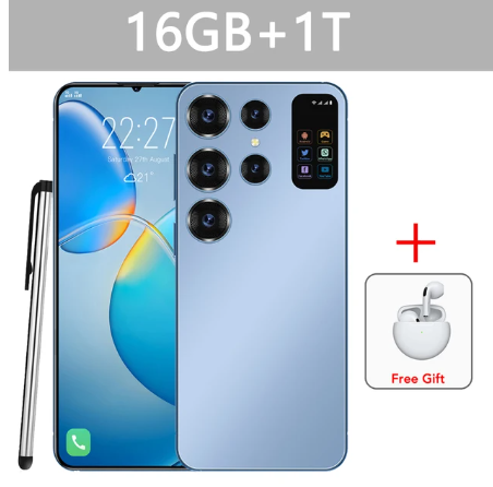 2024 Original S24 Ultra Smartphone 5G 7.0HD 16G+1T Dual Sim Cellphones Android Cell Phone Face Recognition 7000mAh Mobile Phone 10 2024 Original S24 Ultra Smartphone 5G 7.0HD 16G+1T Dual Sim Cellphones Android Cell Phone Face Recognition 7000mAh Mobile Phone - Image 10