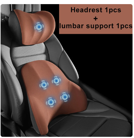Car Electric Single Lumbar Single Headrest Vibration Massage Lumbar Support Neck Pillow lumbar Cushion Car Seat Car interior 10 Car Electric Single Lumbar Single Headrest Vibration Massage Lumbar Support Neck Pillow lumbar Cushion Car Seat Car interior - Image 10