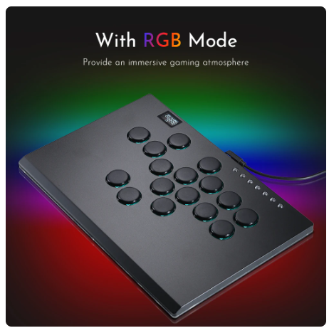 Haute42 Aluminium Alloy joystick Arcade Hitbox Leverless Controller Controle Arcade For PC/ Ps4 / ps5/Steam Fightstick Hitbox 10 Haute42 Aluminium Alloy joystick Arcade Hitbox Leverless Controller Controle Arcade For PC/ Ps4 / ps5/Steam Fightstick Hitbox - Image 10