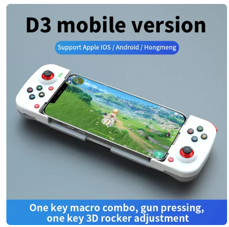 Wireless BT 5.0 Stretchable Game Controller For Mobile Phone Android IOS Gamepad Joystick Eat Chicken Gamepad for PS4 Switch PC 9 Wireless BT 5.0 Stretchable Game Controller For Mobile Phone Android IOS Gamepad Joystick Eat Chicken Gamepad for PS4 Switch PC - Image 9