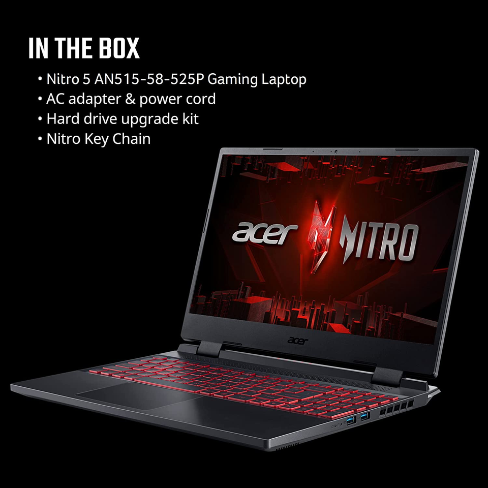 Acer Nitro 5 AN515-58-525P Gaming Laptop | Intel Core I5-12500H | RTX 3050 11 Acer Nitro 5 AN515-58-525P Gaming Laptop | Intel Core I5-12500H | RTX 3050 - Image 11