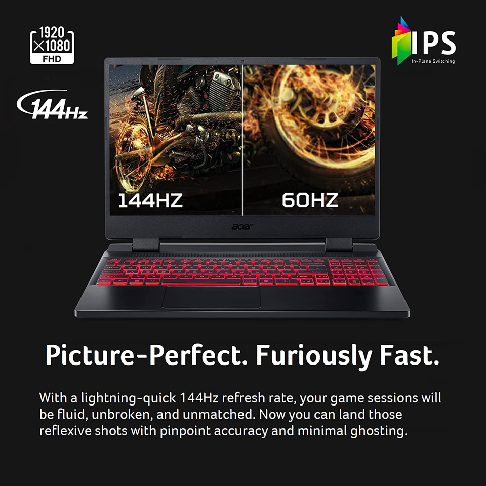 Acer Nitro 5 AN515-58-525P Gaming Laptop | Intel Core I5-12500H | RTX 3050 3 Acer Nitro 5 AN515-58-525P Gaming Laptop | Intel Core I5-12500H | RTX 3050 - Image 3