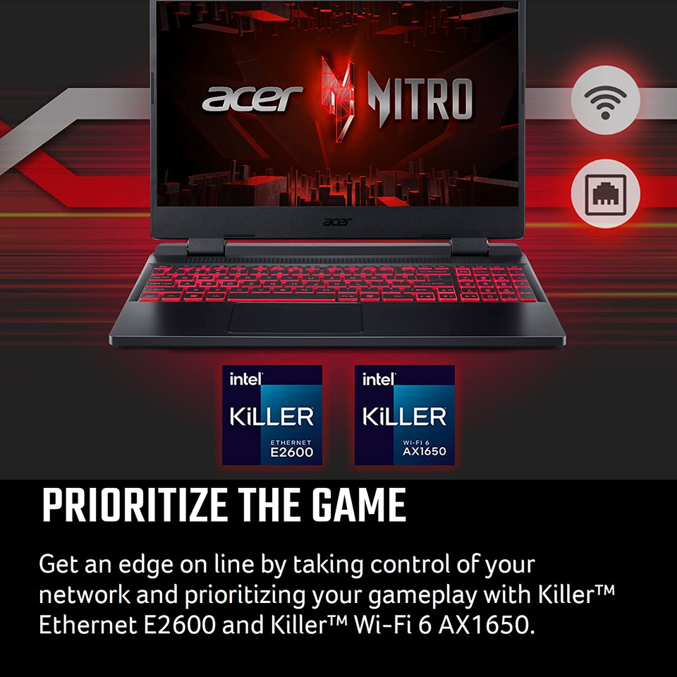 Acer Nitro 5 AN515-58-525P Gaming Laptop | Intel Core I5-12500H | RTX 3050 8 Acer Nitro 5 AN515-58-525P Gaming Laptop | Intel Core I5-12500H | RTX 3050 - Image 8
