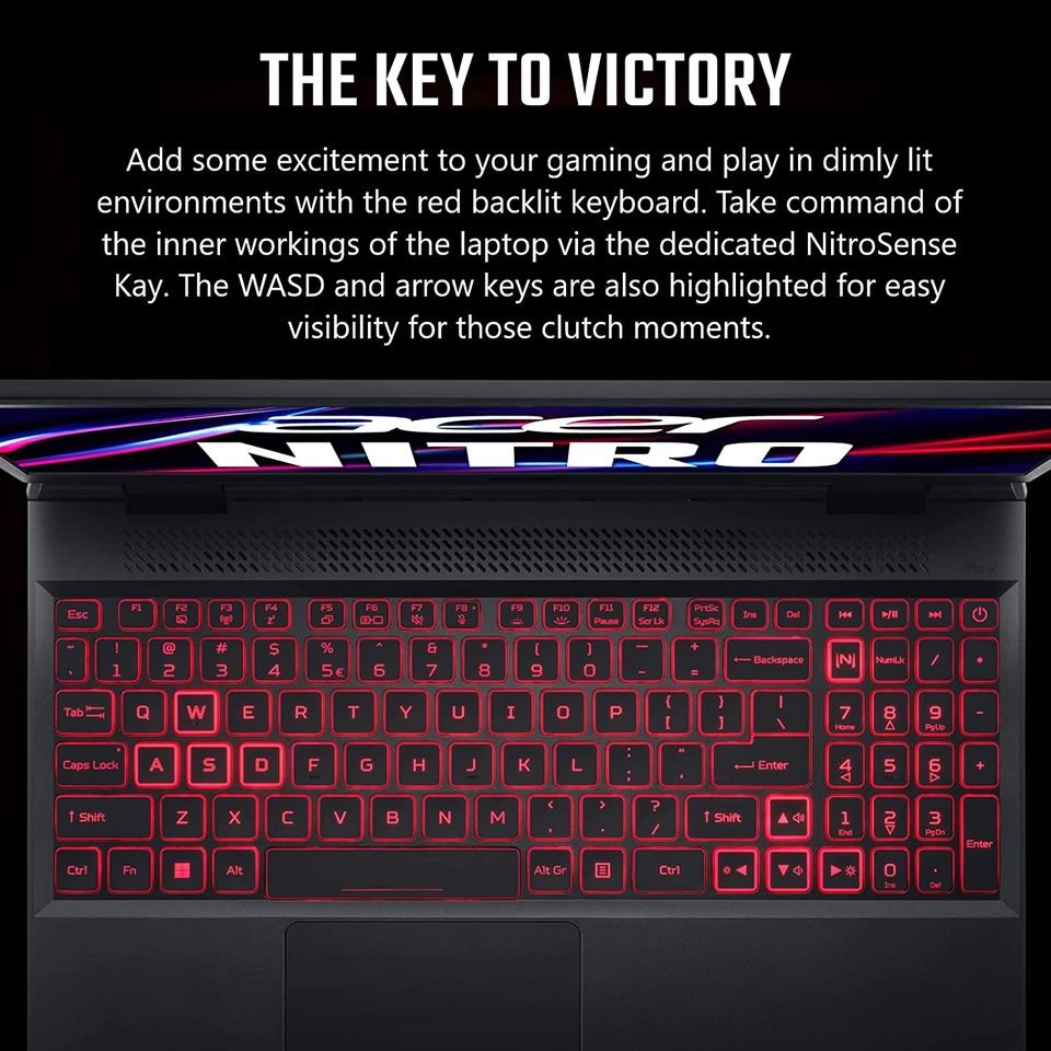 Acer Nitro 5 AN515-58-525P Gaming Laptop | Intel Core I5-12500H | RTX 3050 9 Acer Nitro 5 AN515-58-525P Gaming Laptop | Intel Core I5-12500H | RTX 3050 - Image 9