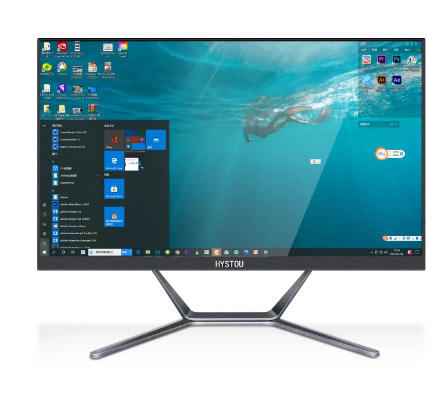 HYSTOU Factory Home Office Computer 23.8 Inch Core i5 i7 32GB DDR4 LCD Screen HD 4K All In One Desktop PC 1 HYSTOU Factory Home Office Computer 23.8 Inch Core i5 i7 32GB DDR4 LCD Screen HD 4K All In One Desktop PC