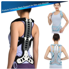 Posture Corrector Back Support Comfortable Back and Shoulder Brace for Men and Women Medical Device To Improve Bad Posture Belt