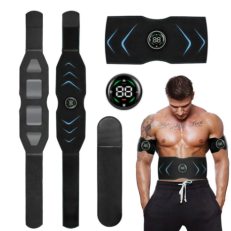 Abdominal Fitness Instrument Fitness Equipment Touch Screen Abdominal Band EMS Technology Portable Fitness Equipment Exercise